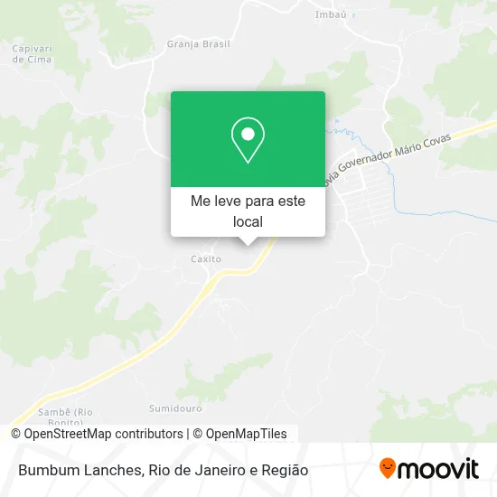 Bumbum Lanches mapa