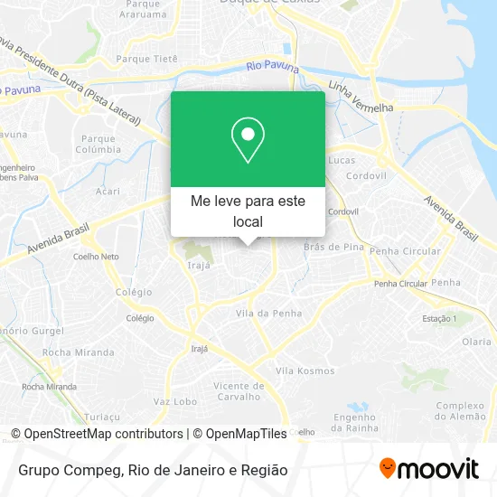 Grupo Compeg mapa