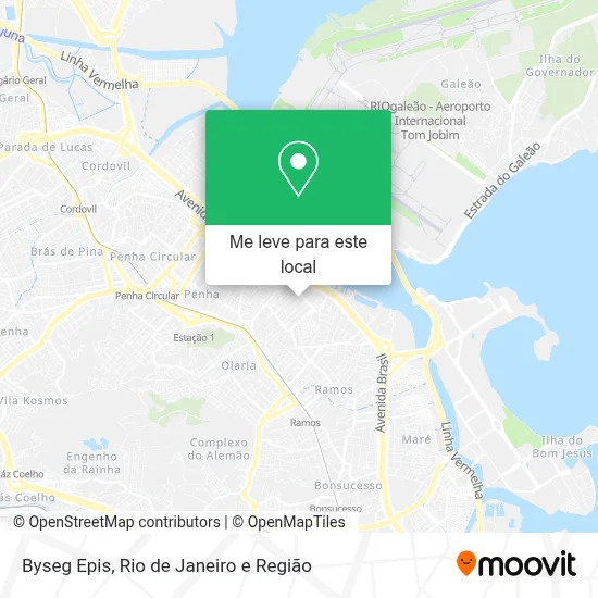 Byseg Epis mapa