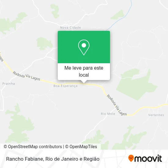 Rancho Fabiane mapa