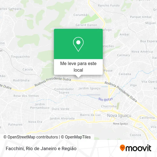 Facchini mapa