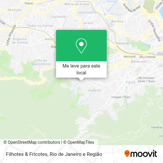 Filhotes & Fricotes mapa