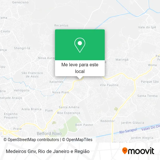 Medeiros Gnv mapa
