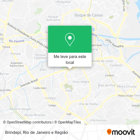 Brindepi mapa