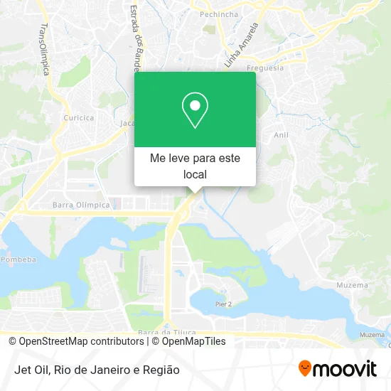 Jet Oil mapa
