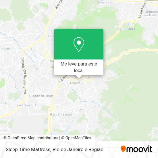 Sleep Time Mattress mapa