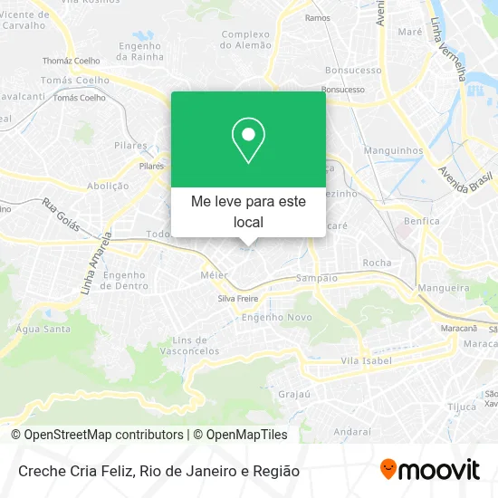 Creche Cria Feliz mapa