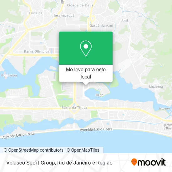 Velasco Sport Group mapa