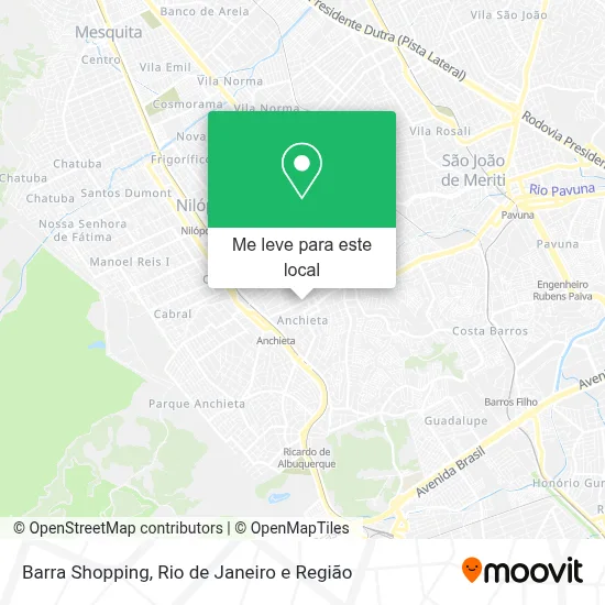 Barra Shopping mapa