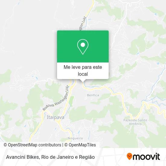 Avancini Bikes mapa