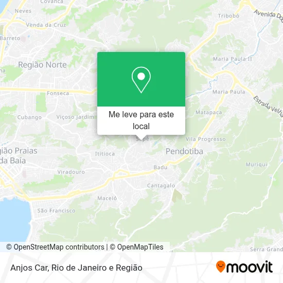 Anjos Car mapa