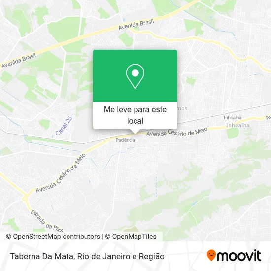 Taberna Da Mata mapa