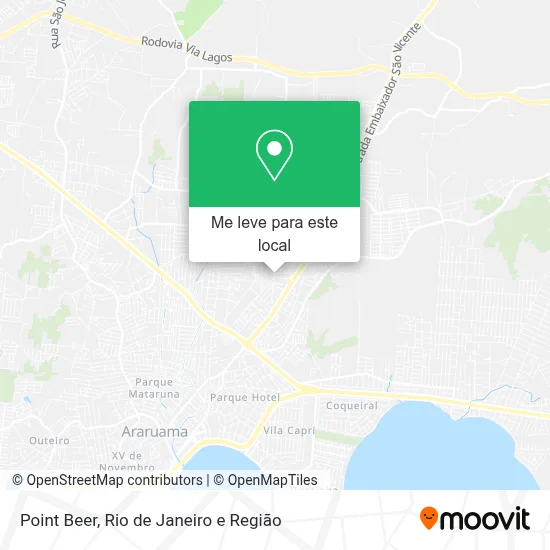 Point Beer mapa