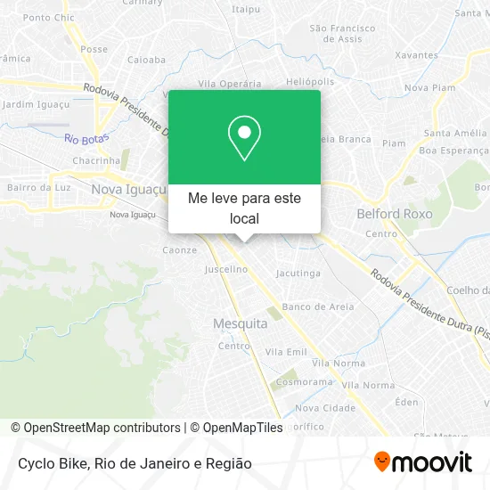 Cyclo Bike mapa