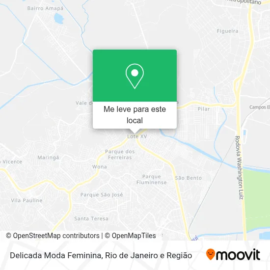 Delicada Moda Feminina mapa