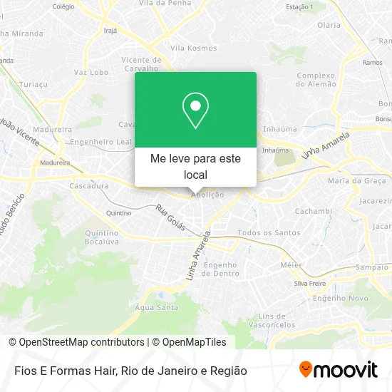 Fios E Formas Hair mapa