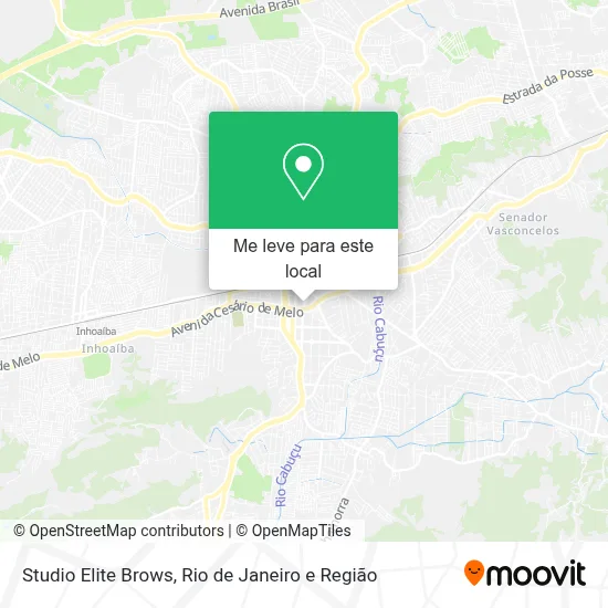 Studio Elite Brows mapa
