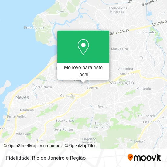 Fidelidade mapa