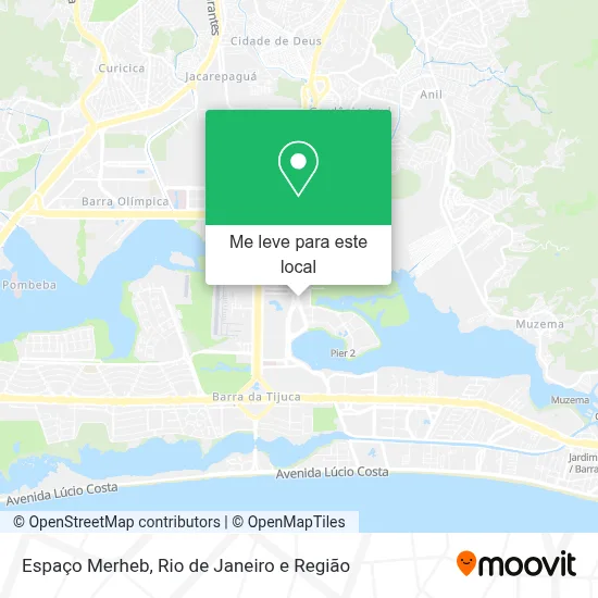 Espaço Merheb mapa