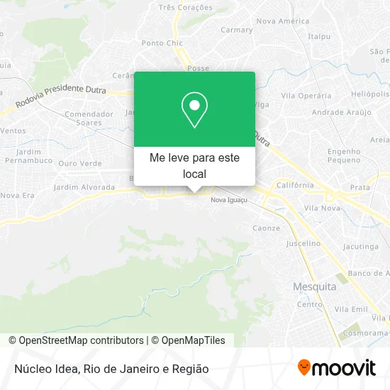 Núcleo Idea mapa