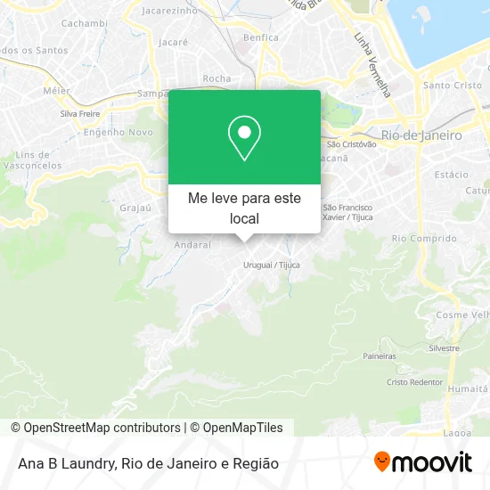 Ana B Laundry mapa