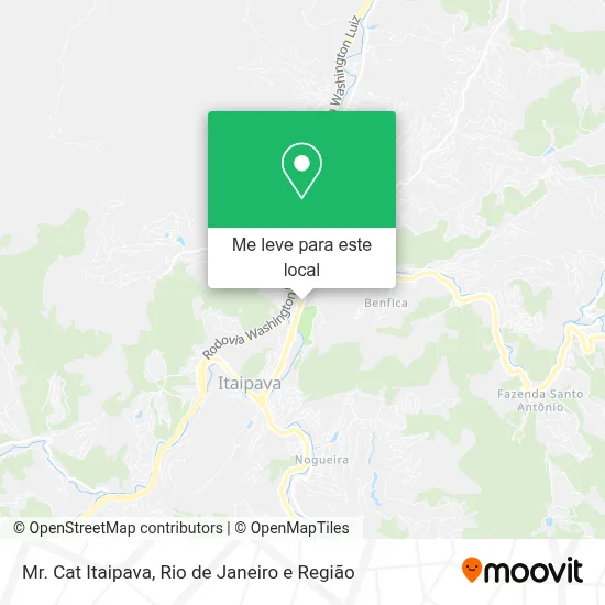 Mr. Cat Itaipava mapa
