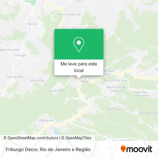 Friburgo Decor mapa