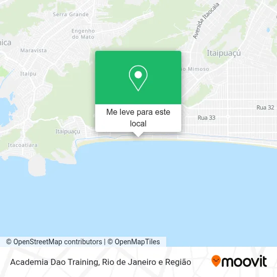 Academia Dao Training mapa