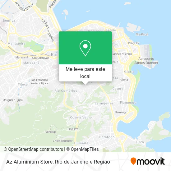 Az Aluminium Store mapa