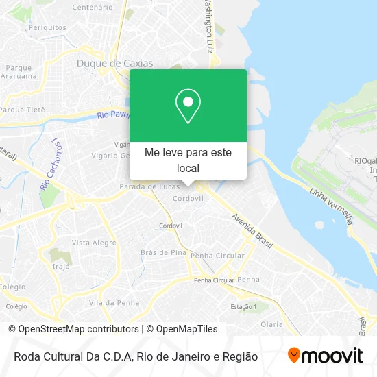Roda Cultural Da C.D.A mapa