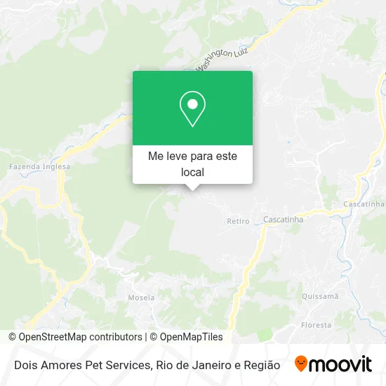 Dois Amores Pet Services mapa