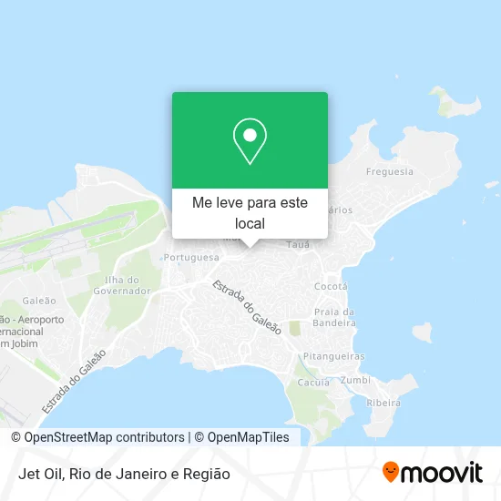 Jet Oil mapa