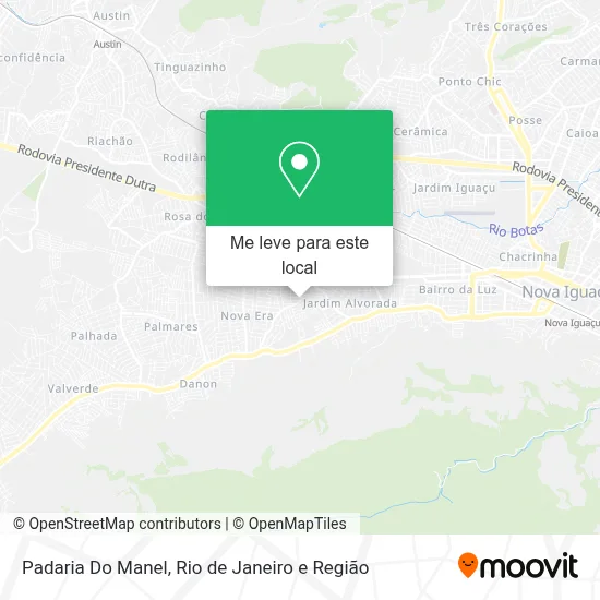 Padaria Do Manel mapa