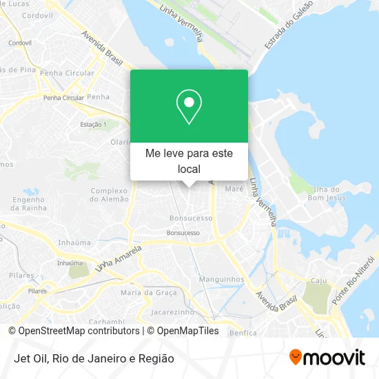 Jet Oil mapa
