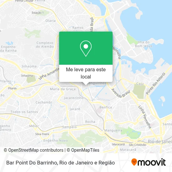 Bar Point Do Barrinho mapa