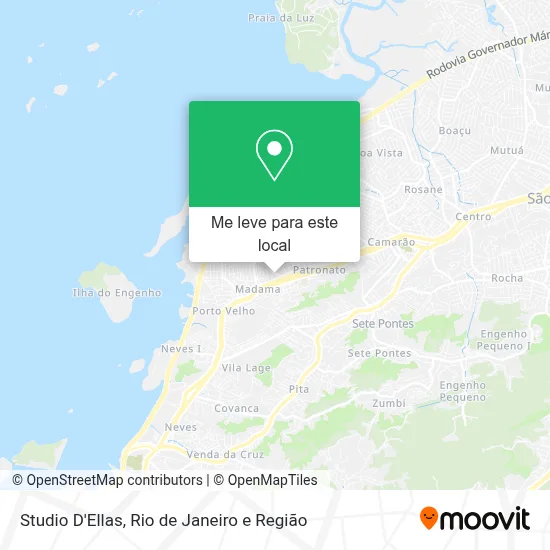 Studio D'Ellas mapa