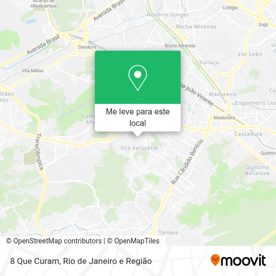 8 Que Curam mapa