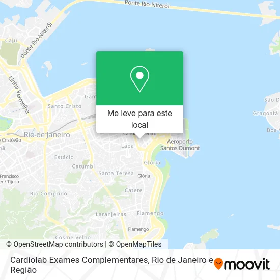 Cardiolab Exames Complementares mapa