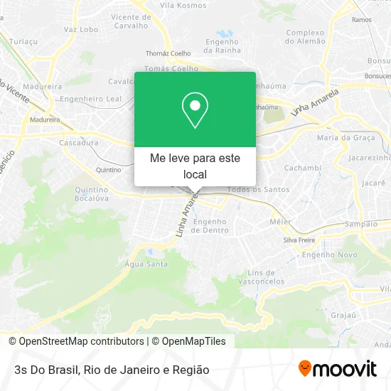3s Do Brasil mapa