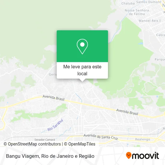 Bangu Viagem mapa