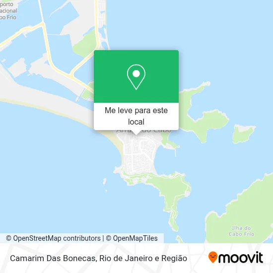 Camarim Das Bonecas mapa