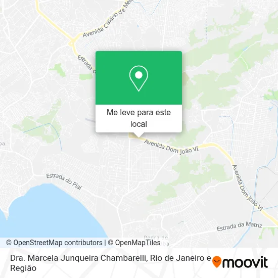 Dra. Marcela Junqueira Chambarelli mapa