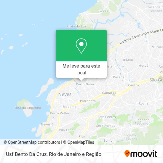 Usf Bento Da Cruz mapa