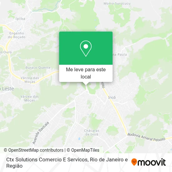 Ctx Solutions Comercio E Servicos mapa