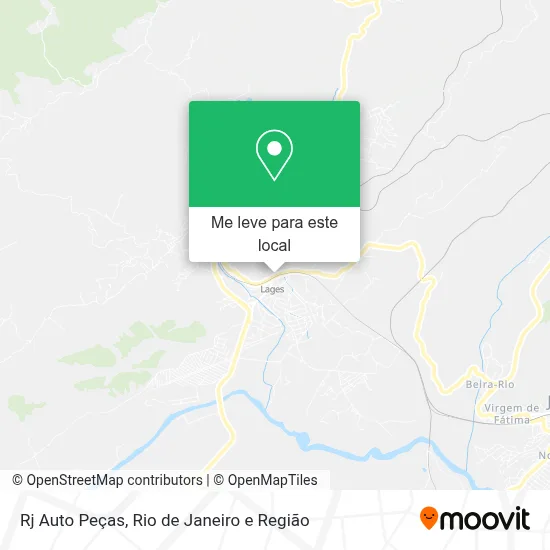 Rj Auto Peças mapa