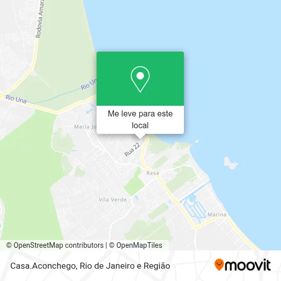 Casa.Aconchego mapa