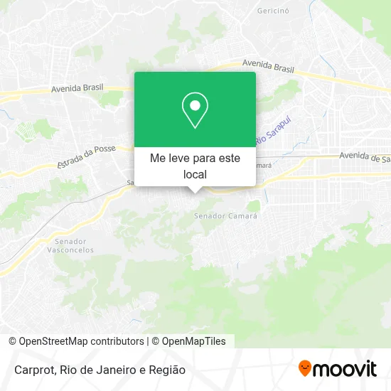 Carprot mapa
