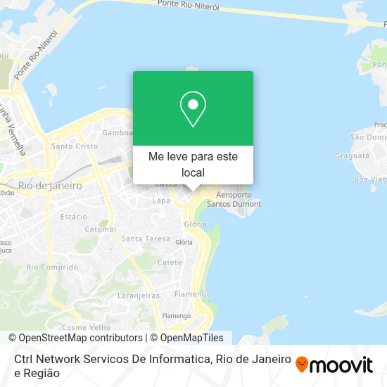 Ctrl Network Servicos De Informatica mapa