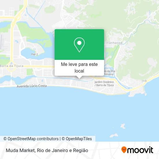 Muda Market mapa