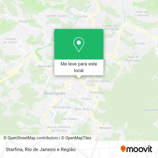 Starfina mapa